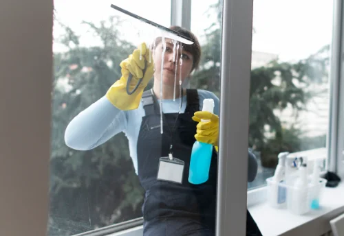 Nettoyage de vitres intérieures et extérieures à Doingt